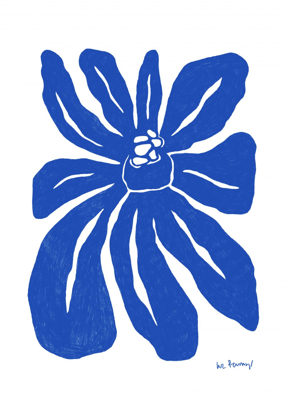 Flor azul 1