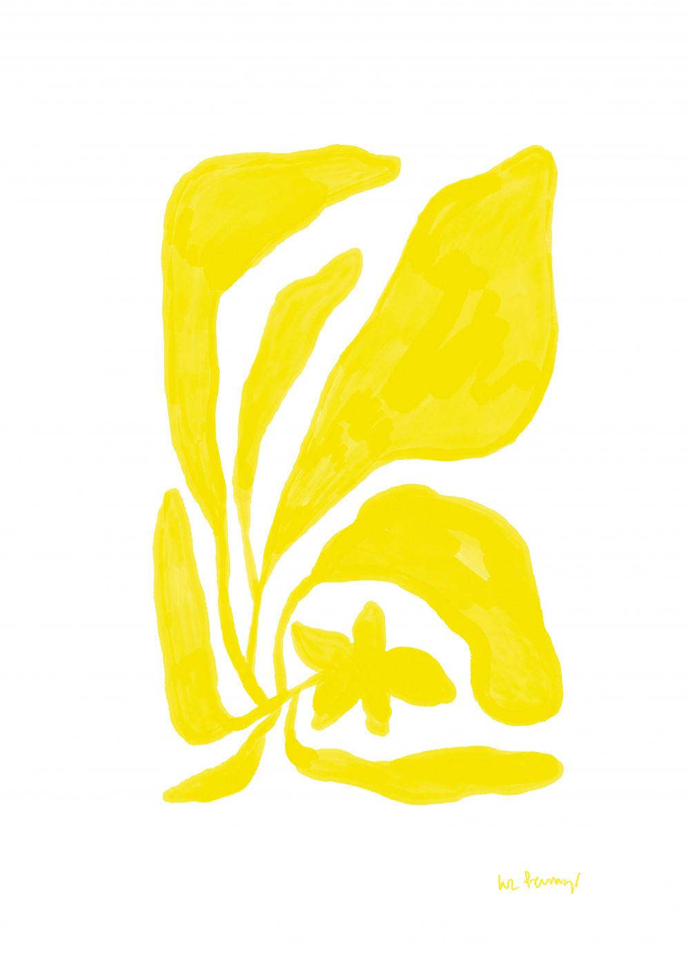 Flor amarilla 4