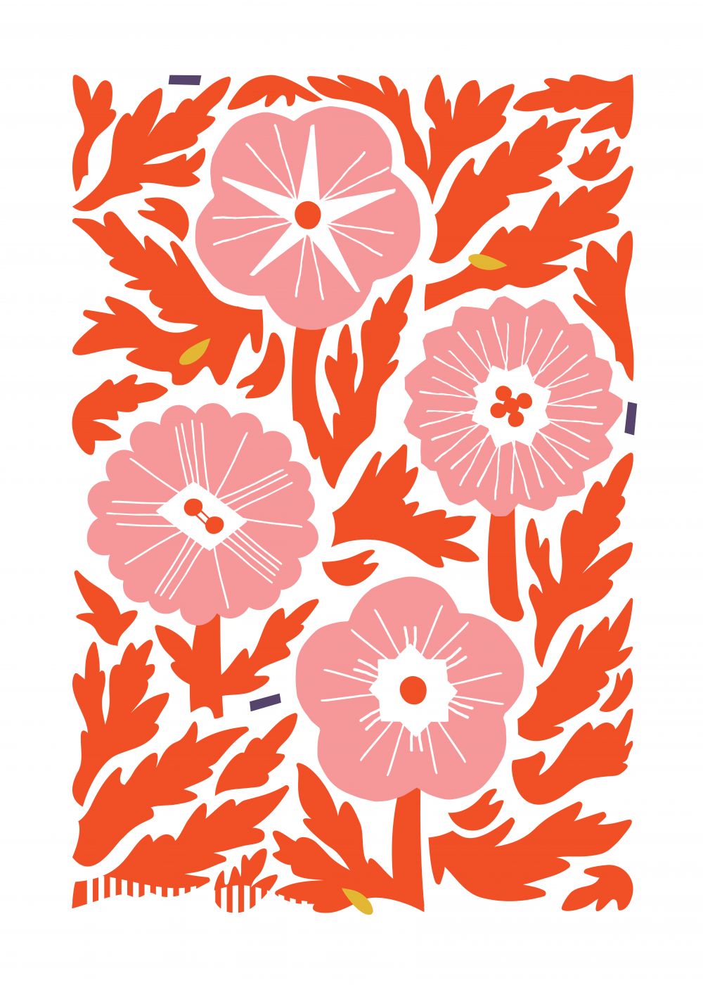 Cuatro Flores - Rosa