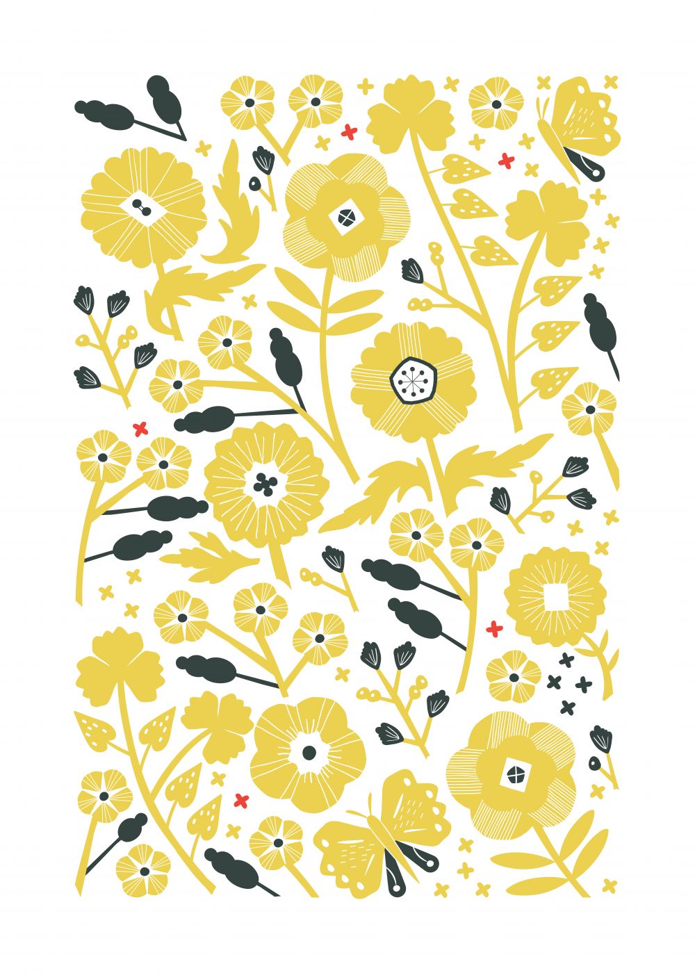 Florecillas del Campo - Amarillo