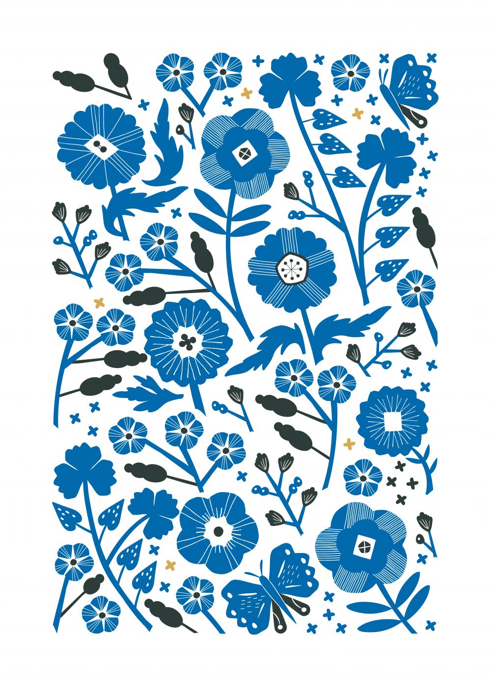 Florecillas del Campo - Azul