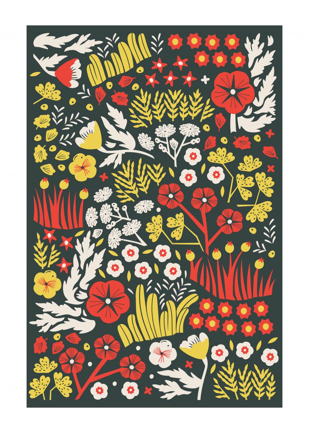 Prado - Amarillo Rojo y Negro