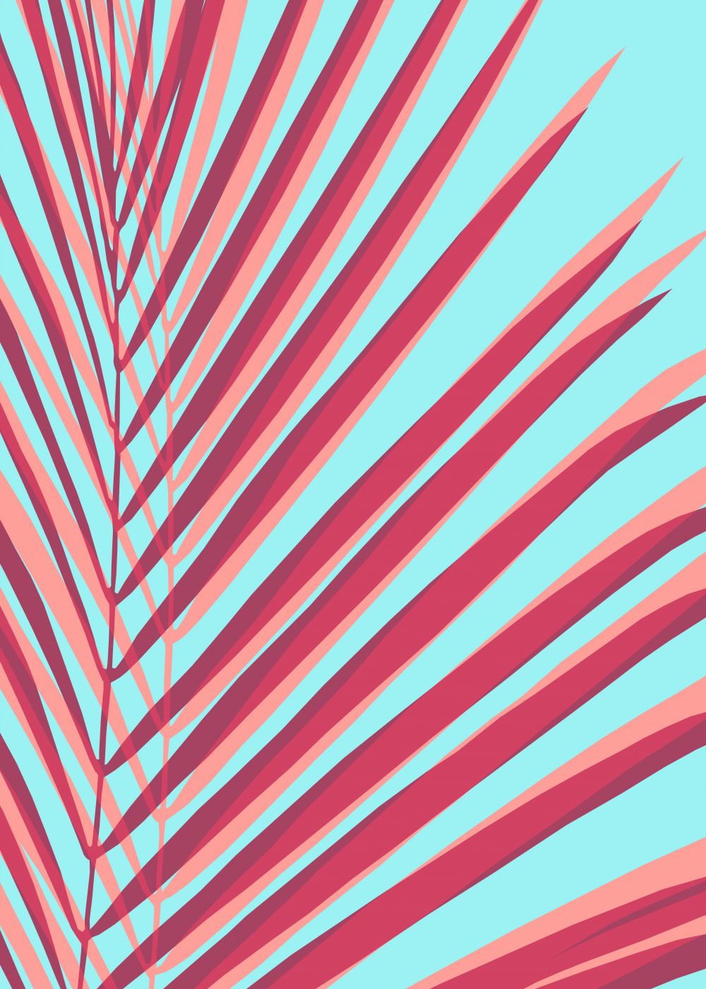 Hojas tropicales 1