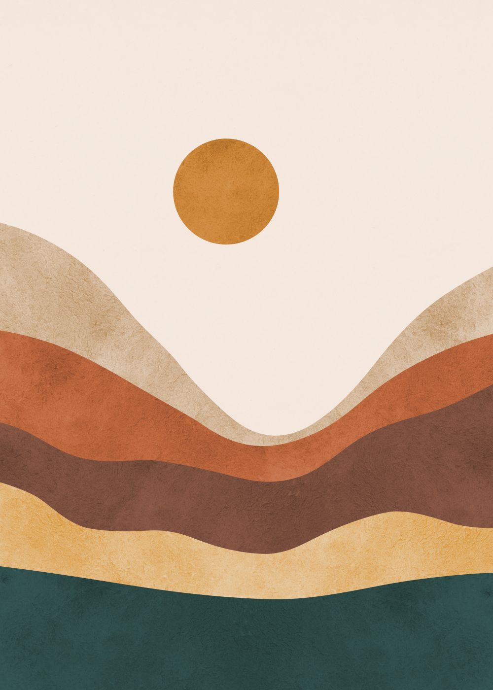 Paisaje de acuarela 7
