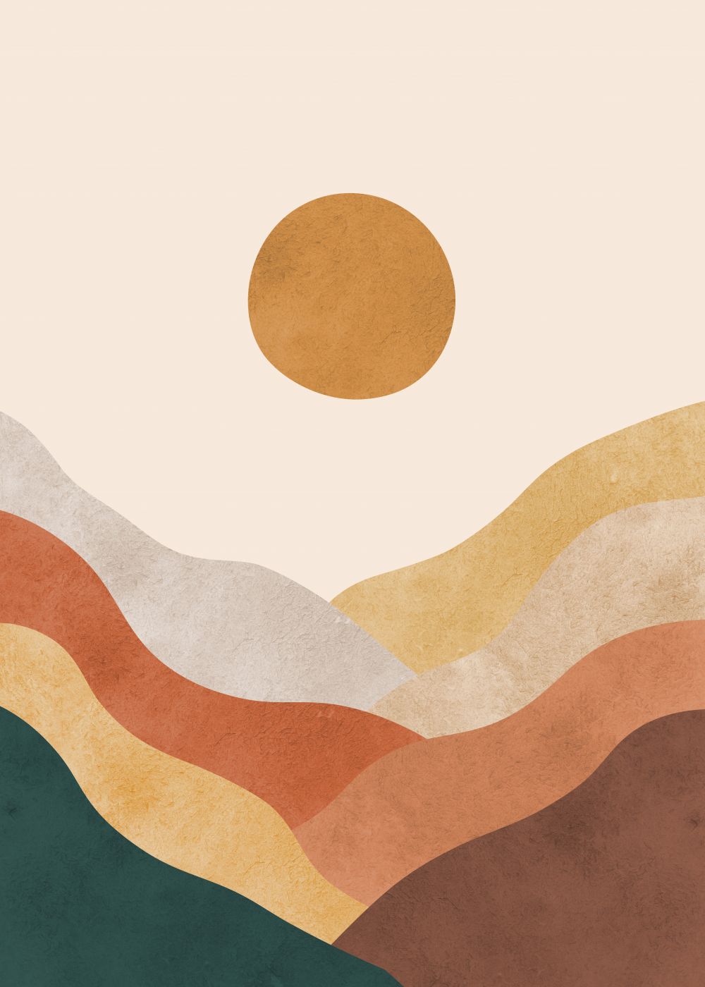 Paisaje de acuarela 8