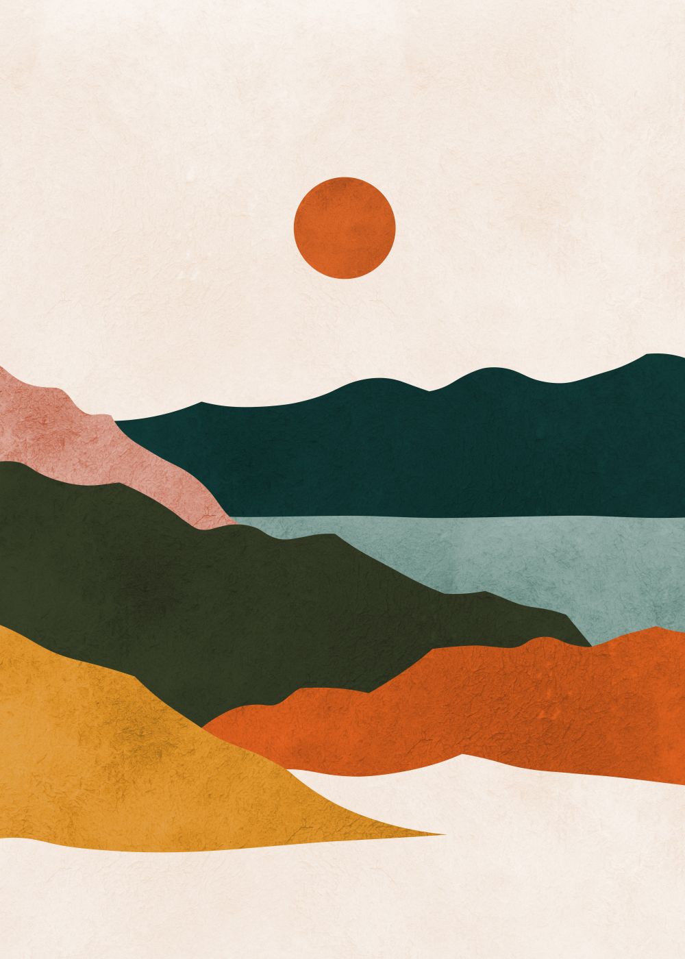 Paisaje de acuarela 10