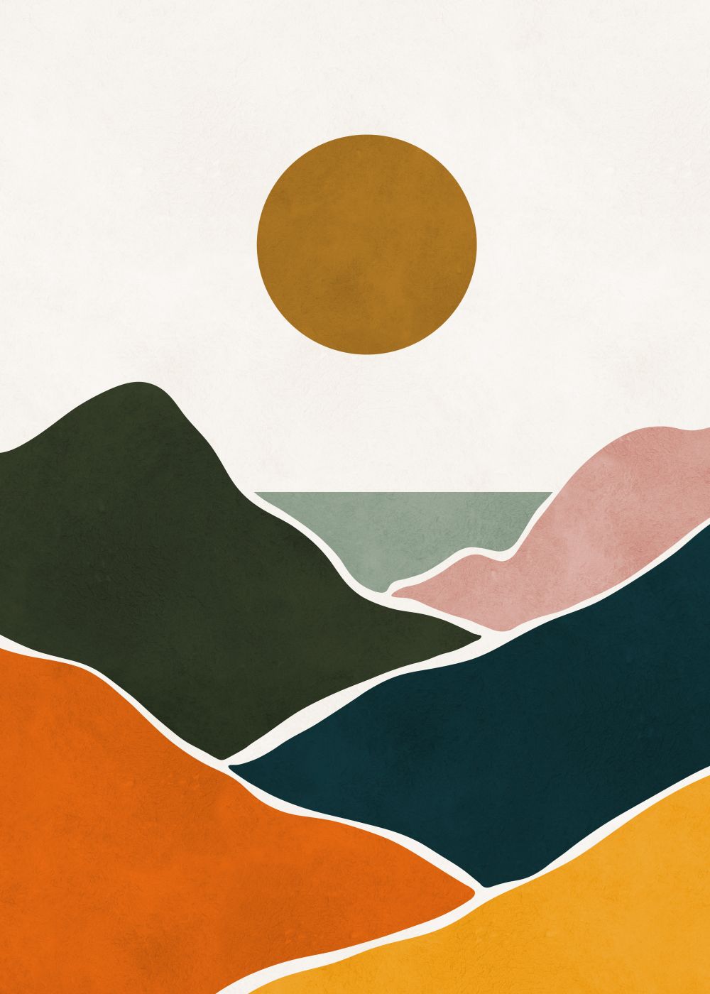 Paisaje de acuarela 14