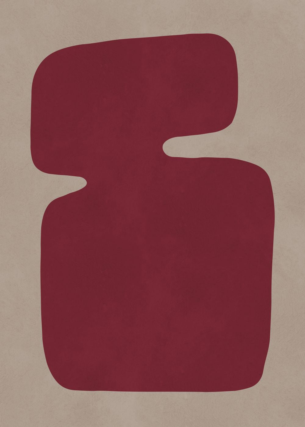 Expresionismo rojo y beige 13