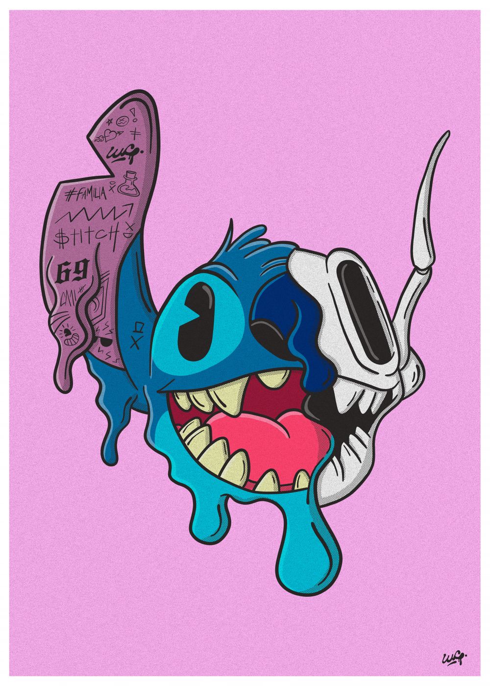 MONSTRUO CHORREANTE