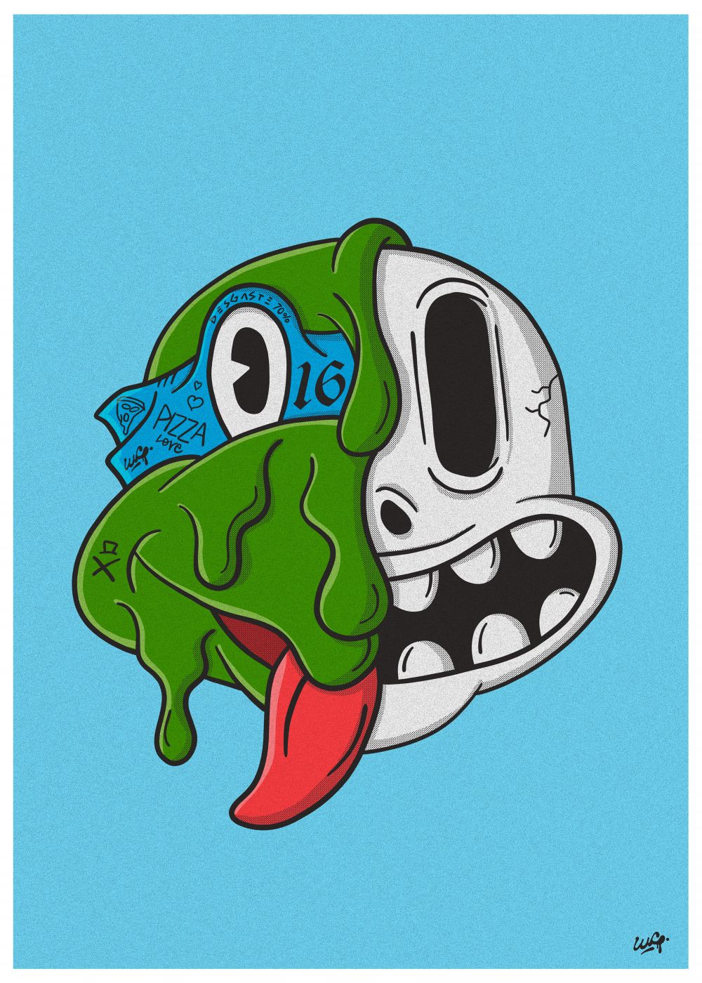 TORTUGA CHORREANTE