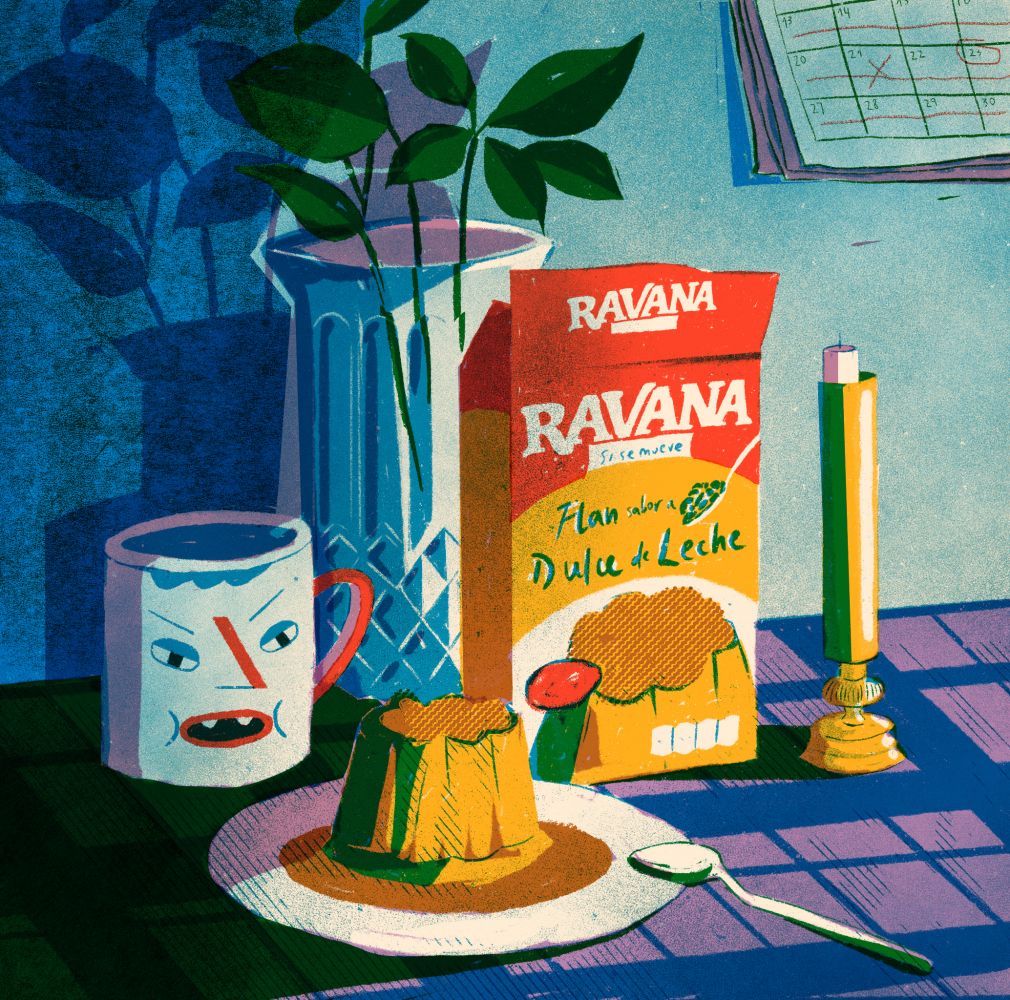 Alegoría del flan