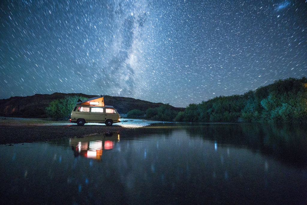 Rio Chubut y la via láctea