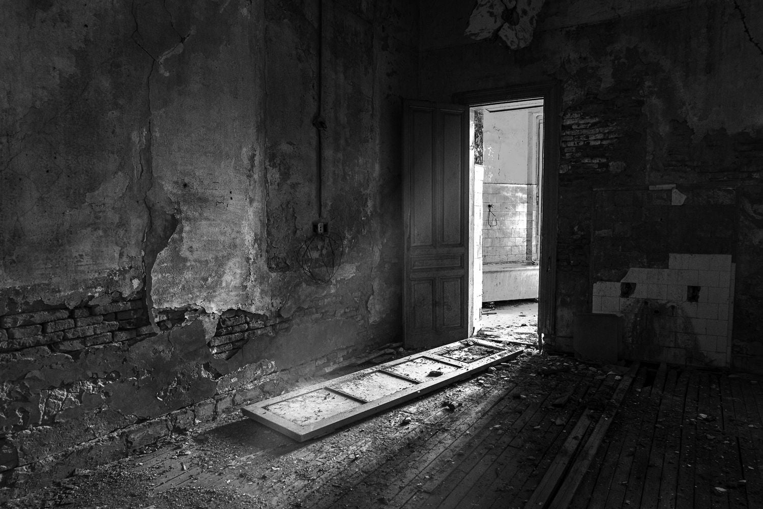 Black room