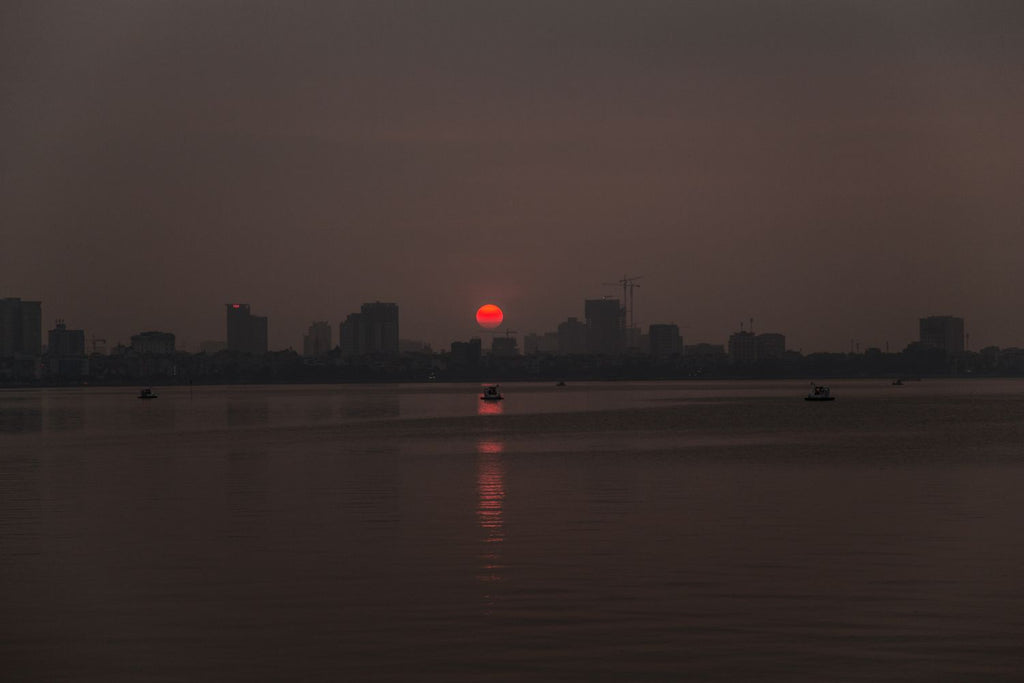 Atardecer en Hanoi