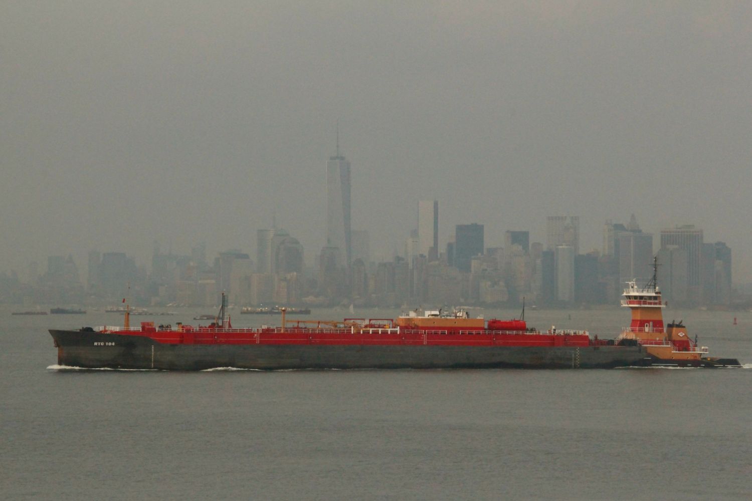 Barco en NYC