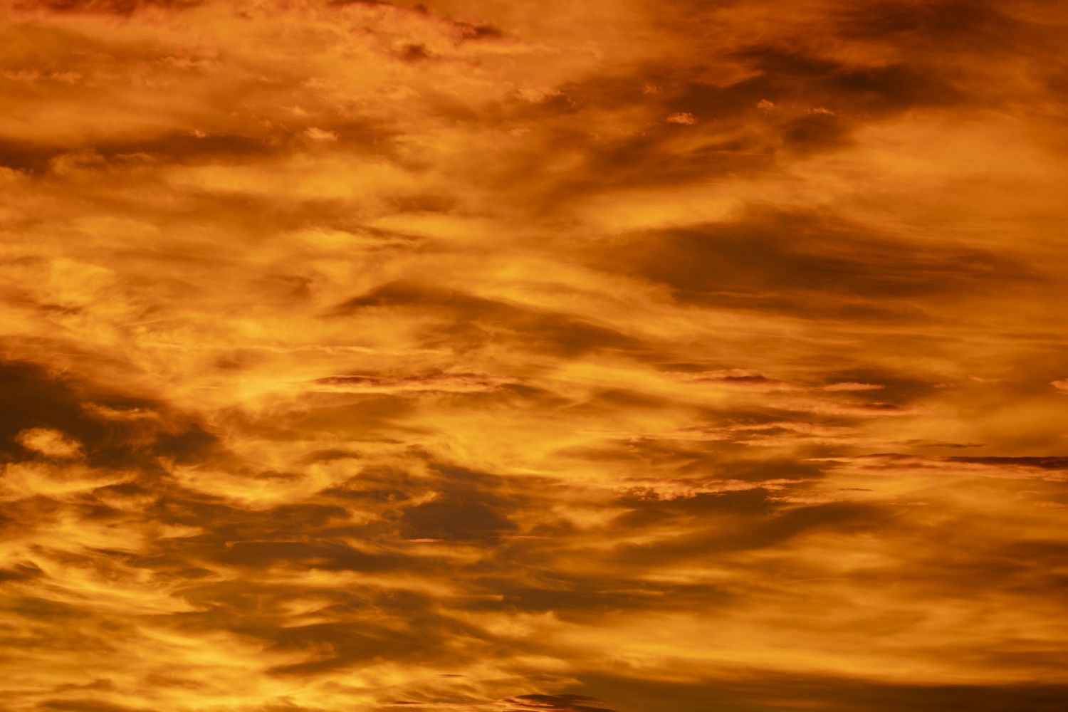 Cielo en llamas