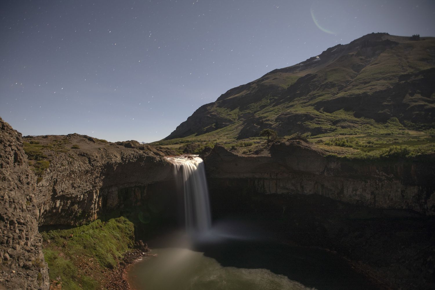 Salto del Agrio Nocturna