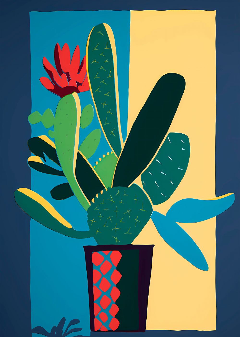 Cactus en Flor