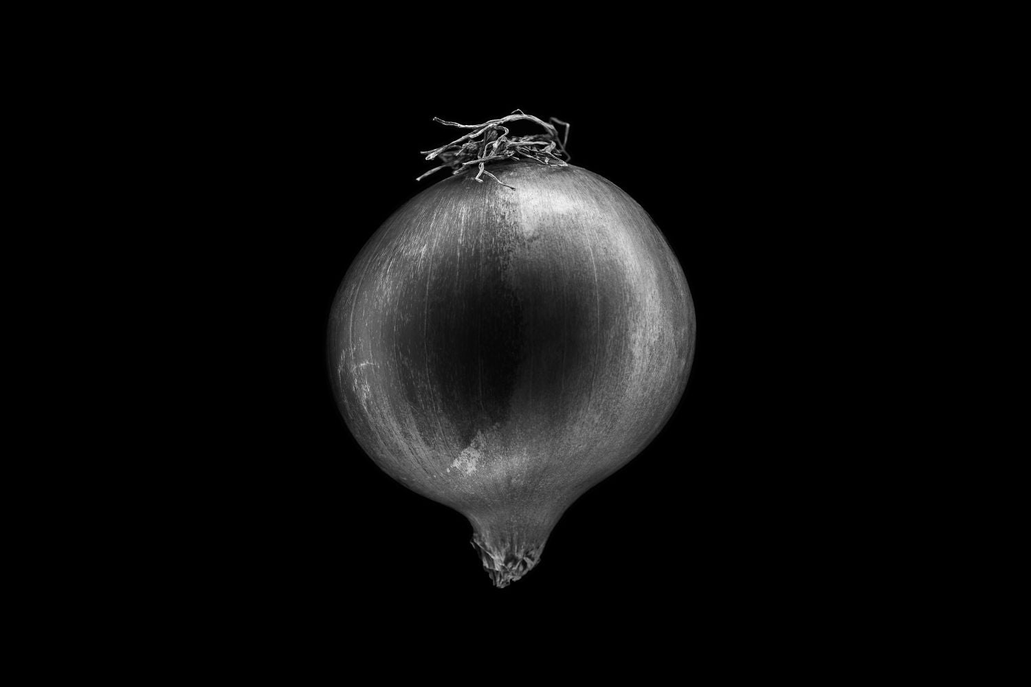 Black and white onion