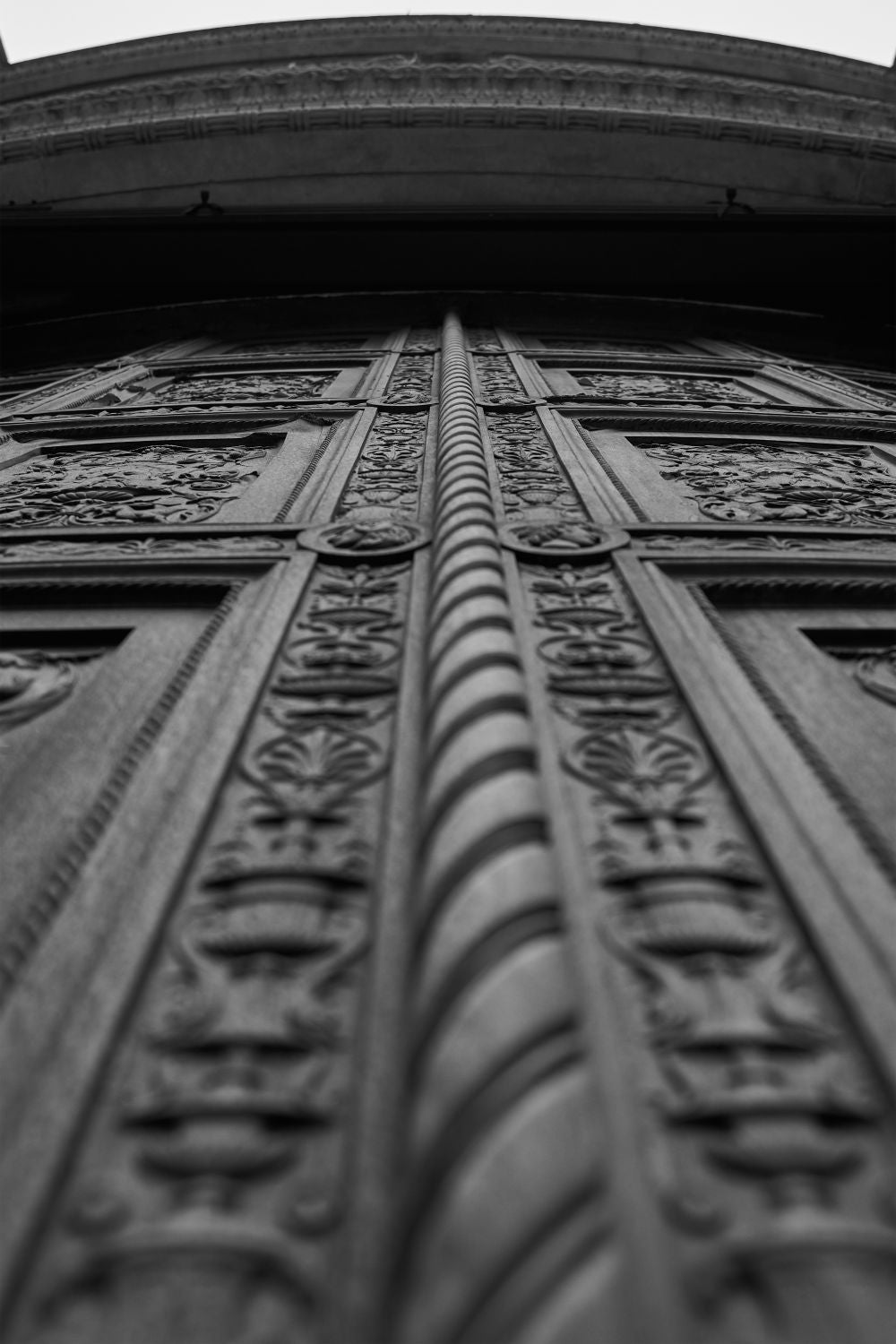 Puertas labradas