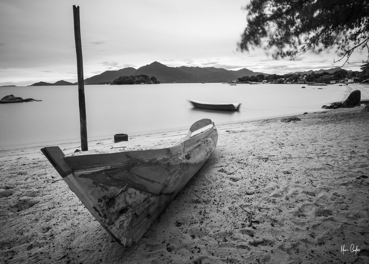 O BARCO, A PRAIA